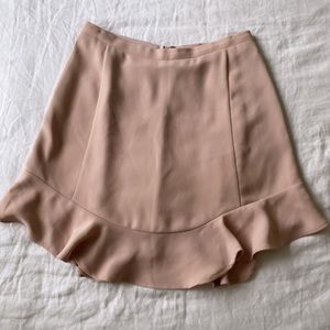 COPY - J.Crew Pink Ruffle Flounce Skirt